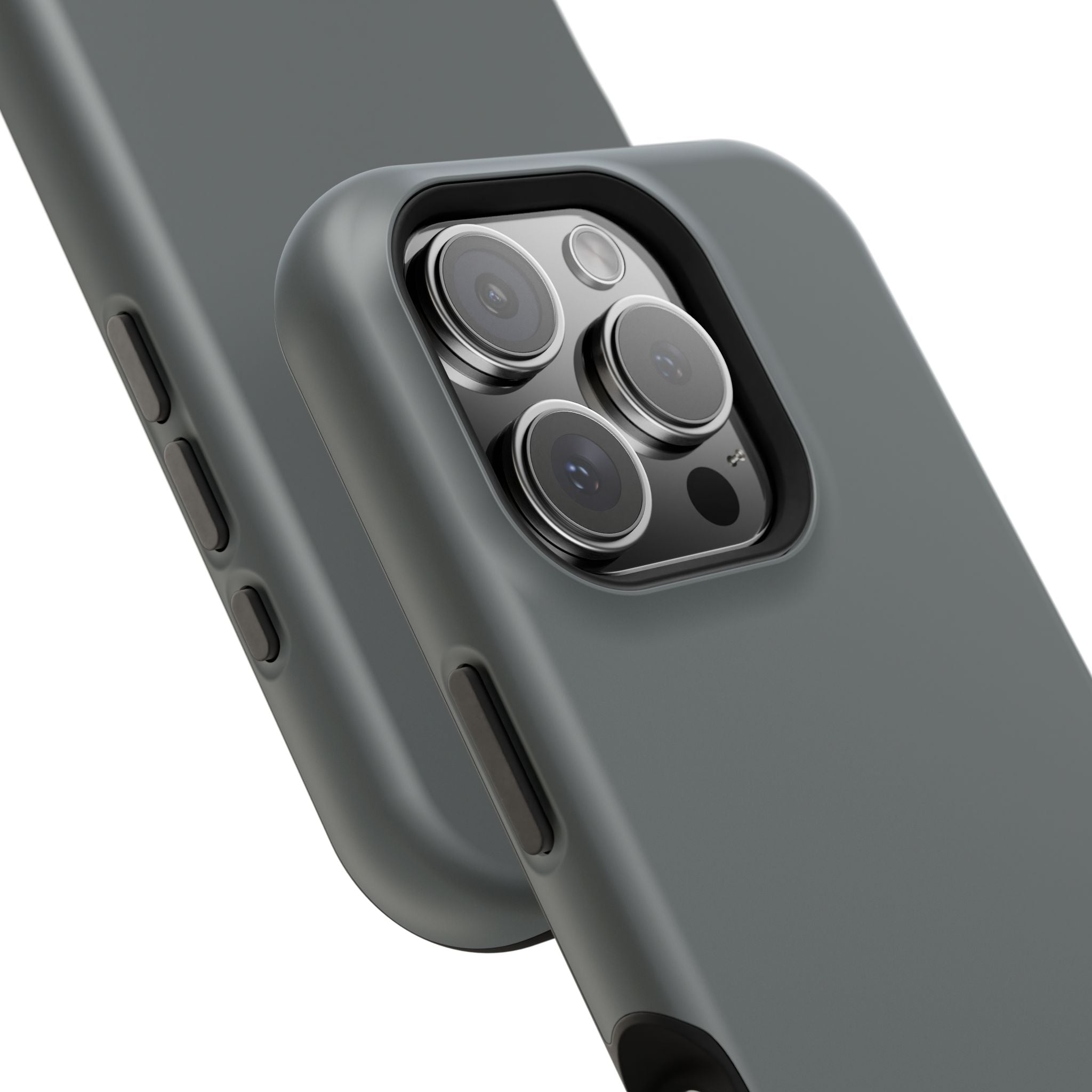 Dark Grey — Magnetic Impact-Resistant Phone Case — Slim Shockproof MagSafe-Compatible (Compatible with iPhone and Samsung only)