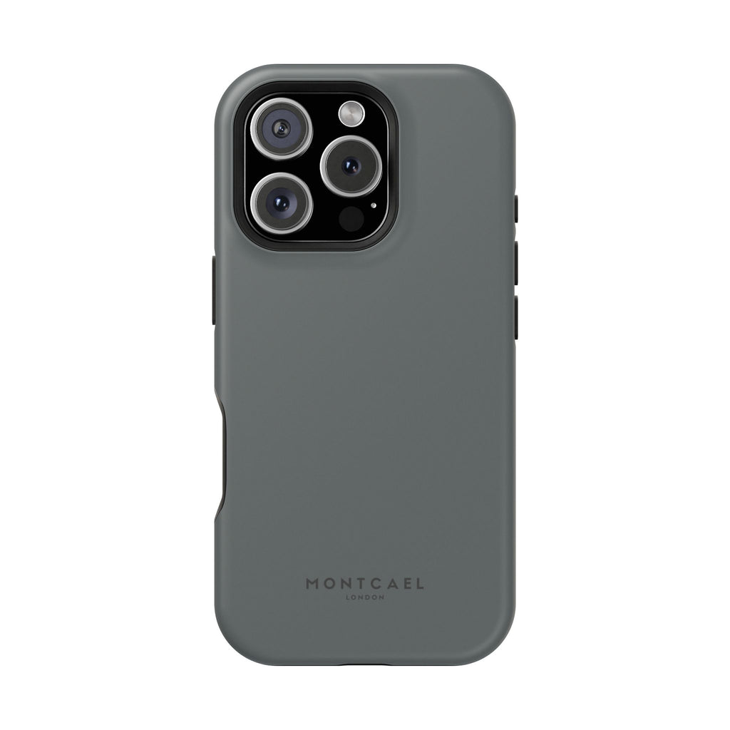 Dark Grey — Magnetic Impact-Resistant Phone Case — Slim Shockproof MagSafe-Compatible (Compatible with iPhone and Samsung only)