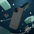 Dark Grey — Magnetic Impact-Resistant Phone Case — Slim Shockproof MagSafe-Compatible (Compatible with iPhone and Samsung only)