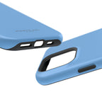 Light Blue — Magnetic Impact-Resistant Phone Case — Slim Shockproof MagSafe-Compatible (Compatible with iPhone and Samsung only)