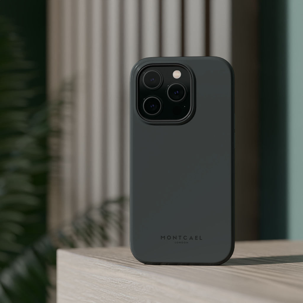 Dark Grey — Magnetic Impact-Resistant Phone Case — Slim Shockproof MagSafe-Compatible (Compatible with iPhone and Samsung only)