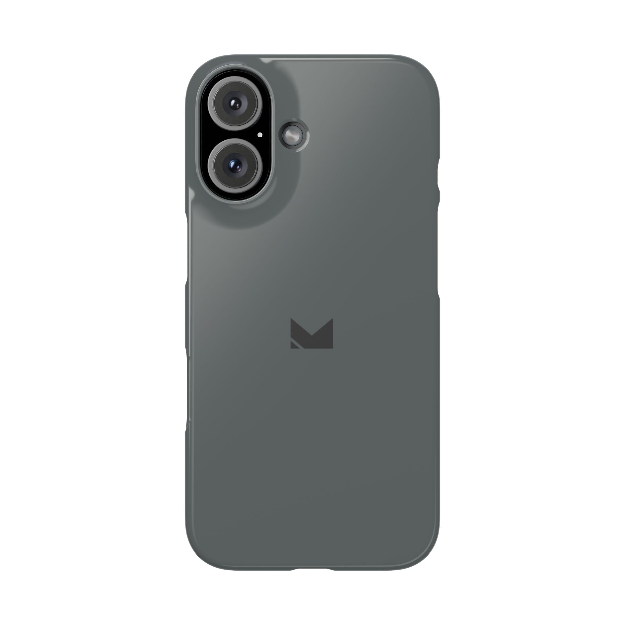 Dark Grey — Slim Matte Protective Phone Case (Compatible with iPhone only)