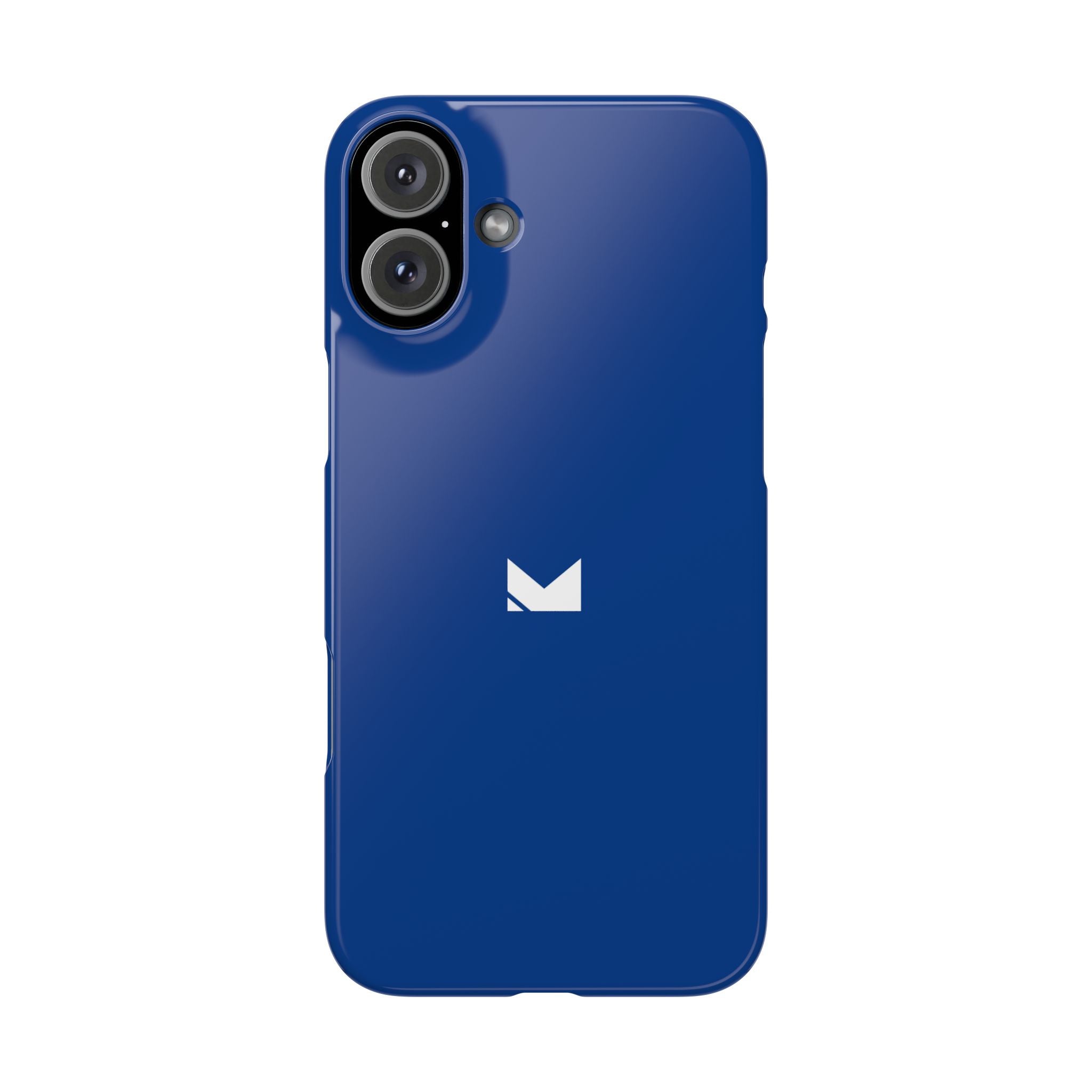 Dark Blue — Slim Matte Protective Phone Case (Compatible with iPhone only)