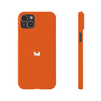 Orange — Slim Matte Protective Phone Case (Compatible with iPhone only)