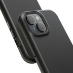 Black — Magnetic Impact-Resistant Phone Case — Slim Shockproof MagSafe-Compatible (Compatible with iPhone and Samsung only)