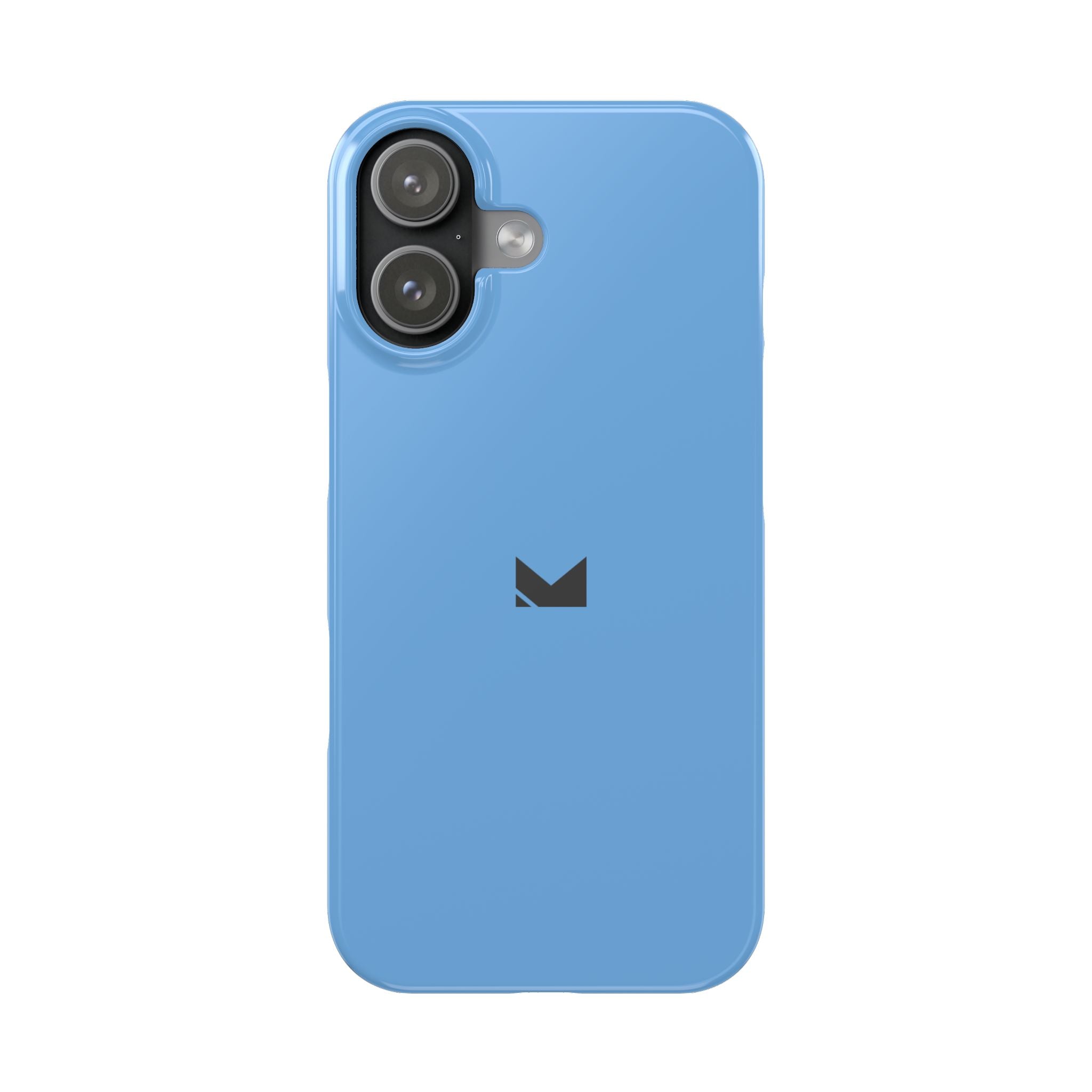 Light Blue — Slim Matte Protective Phone Case (Compatible with iPhone only)