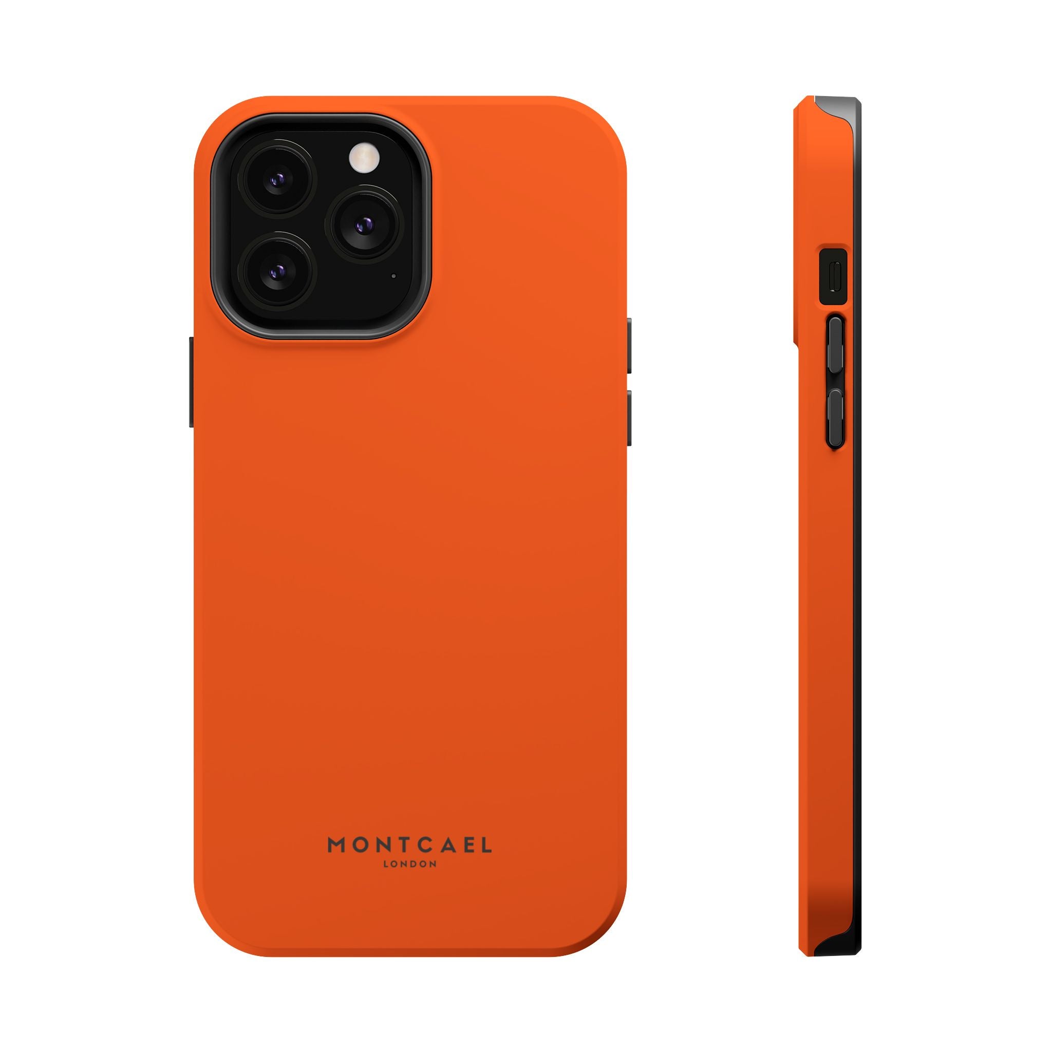 Orange — Magnetic Impact-Resistant Phone Case — Slim Shockproof MagSafe-Compatible (Compatible with iPhone and Samsung only)