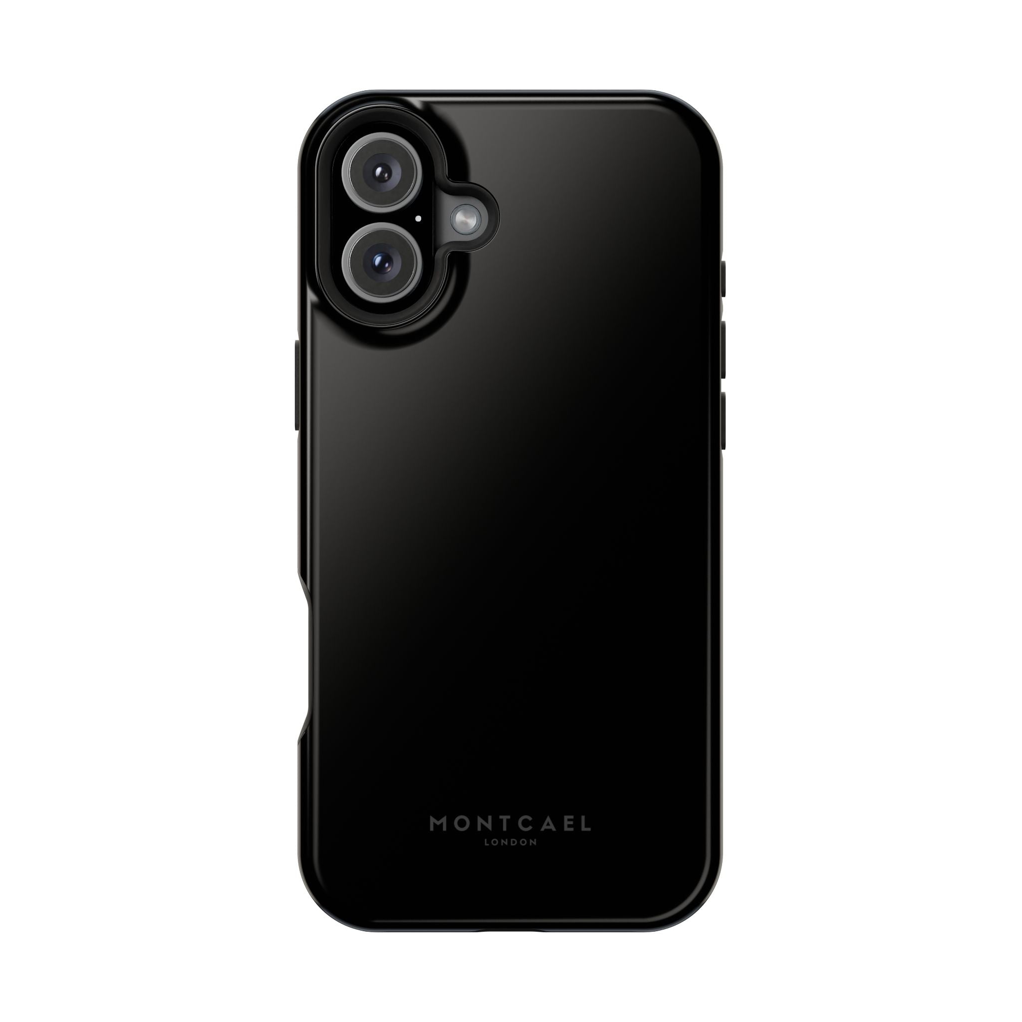 Black — Magnetic Impact-Resistant Phone Case — Slim Shockproof MagSafe-Compatible (Compatible with iPhone and Samsung only)