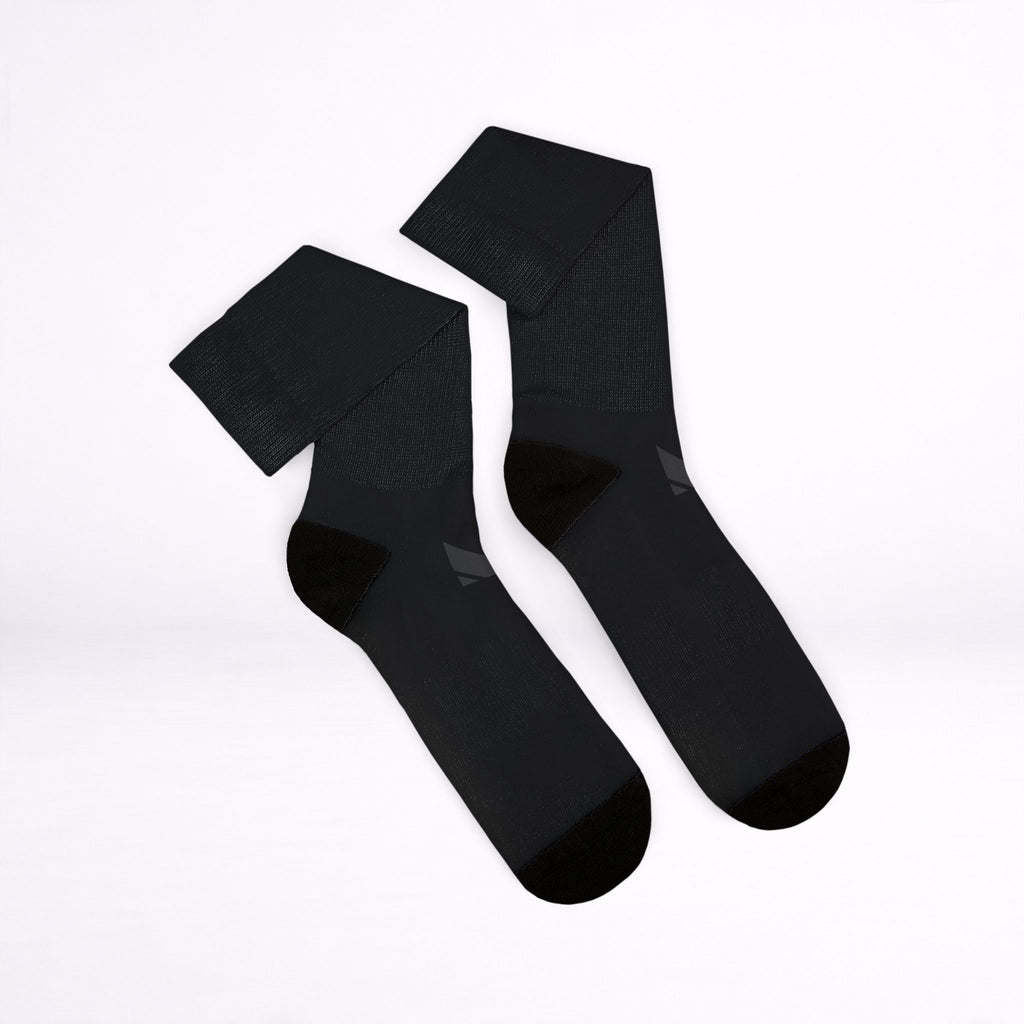 Classic 100% Cotton Black Socks