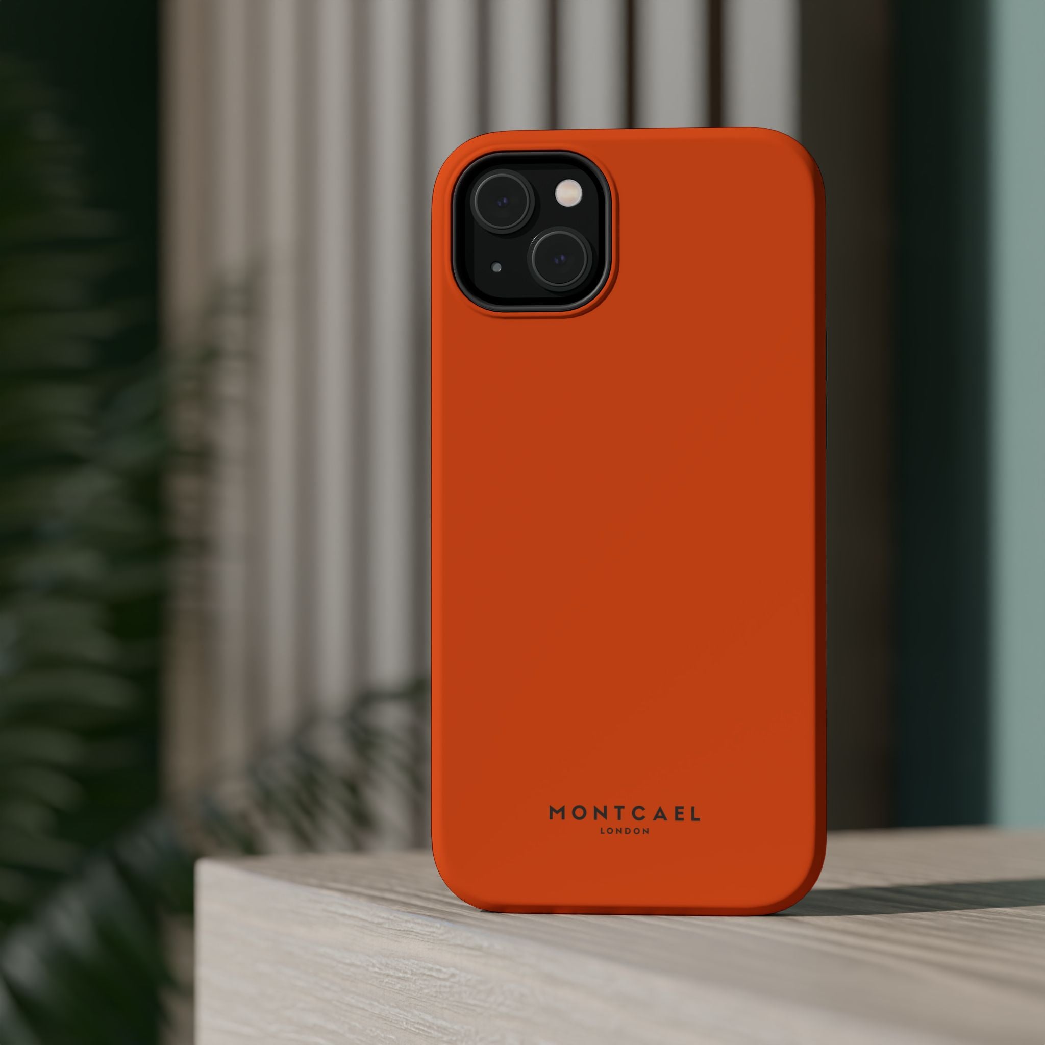 Orange — Magnetic Impact-Resistant Phone Case — Slim Shockproof MagSafe-Compatible (Compatible with iPhone and Samsung only)