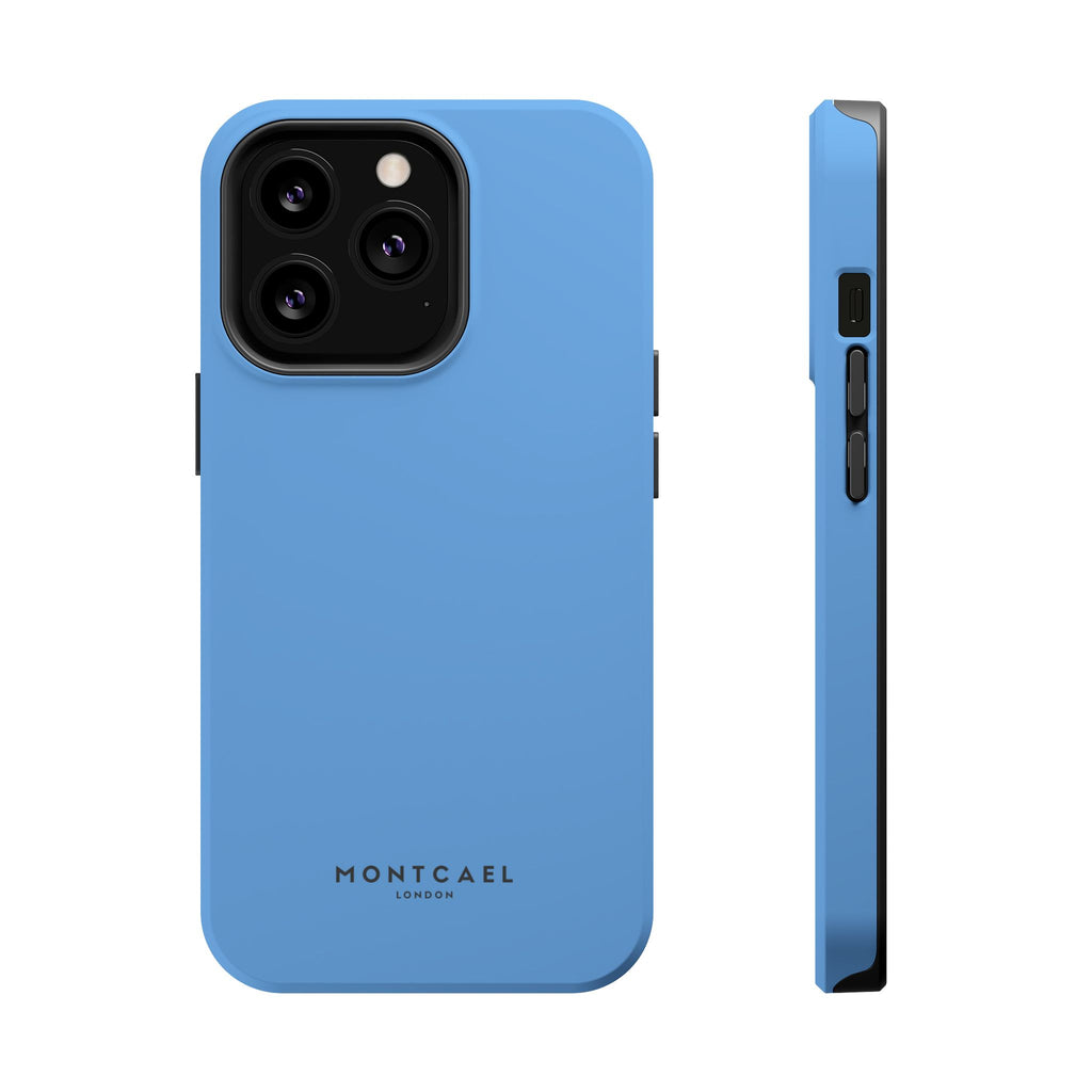 Light Blue — Magnetic Impact-Resistant Phone Case — Slim Shockproof MagSafe-Compatible (Compatible with iPhone and Samsung only)