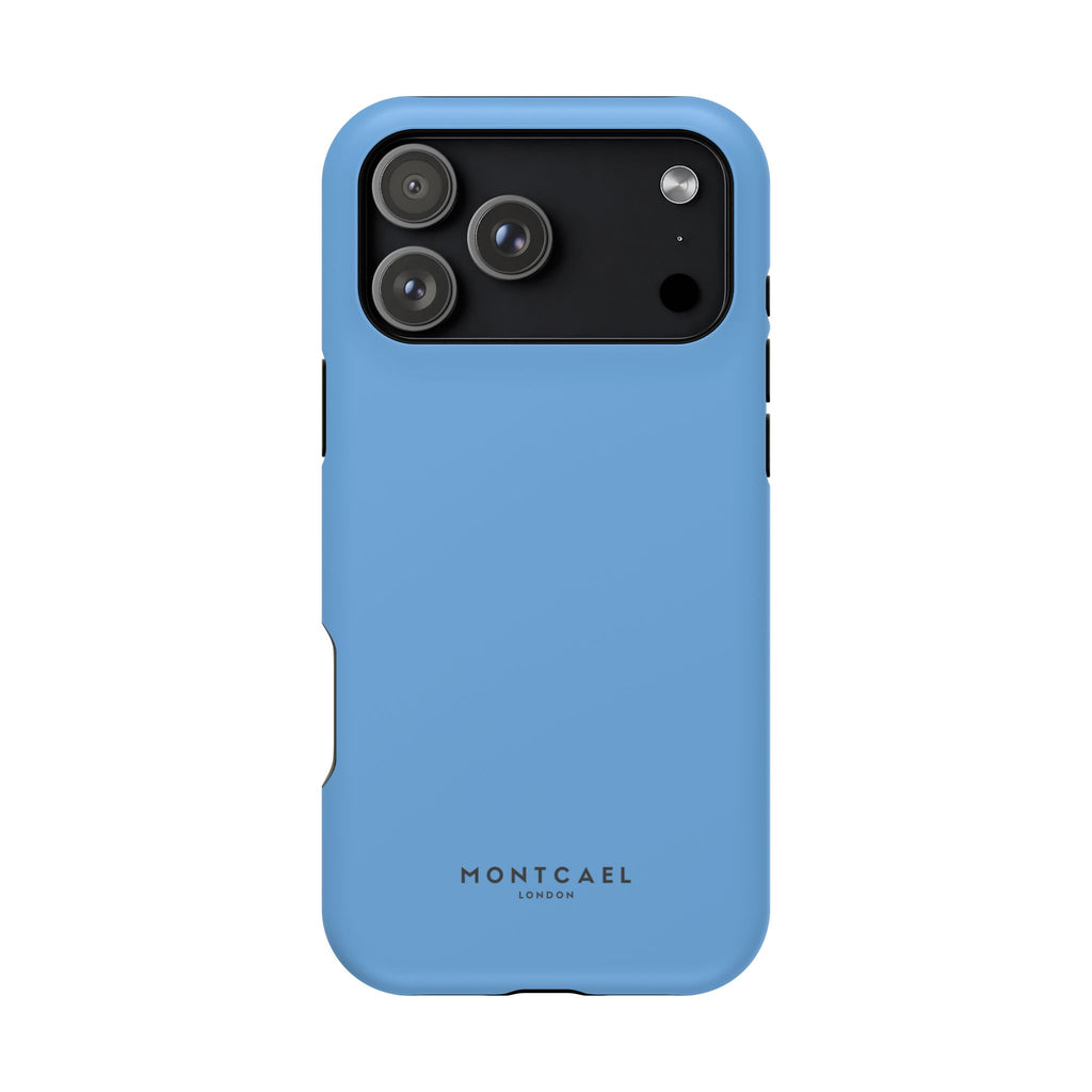 Light Blue — Magnetic Impact-Resistant Phone Case — Slim Shockproof MagSafe-Compatible (Compatible with iPhone and Samsung only)