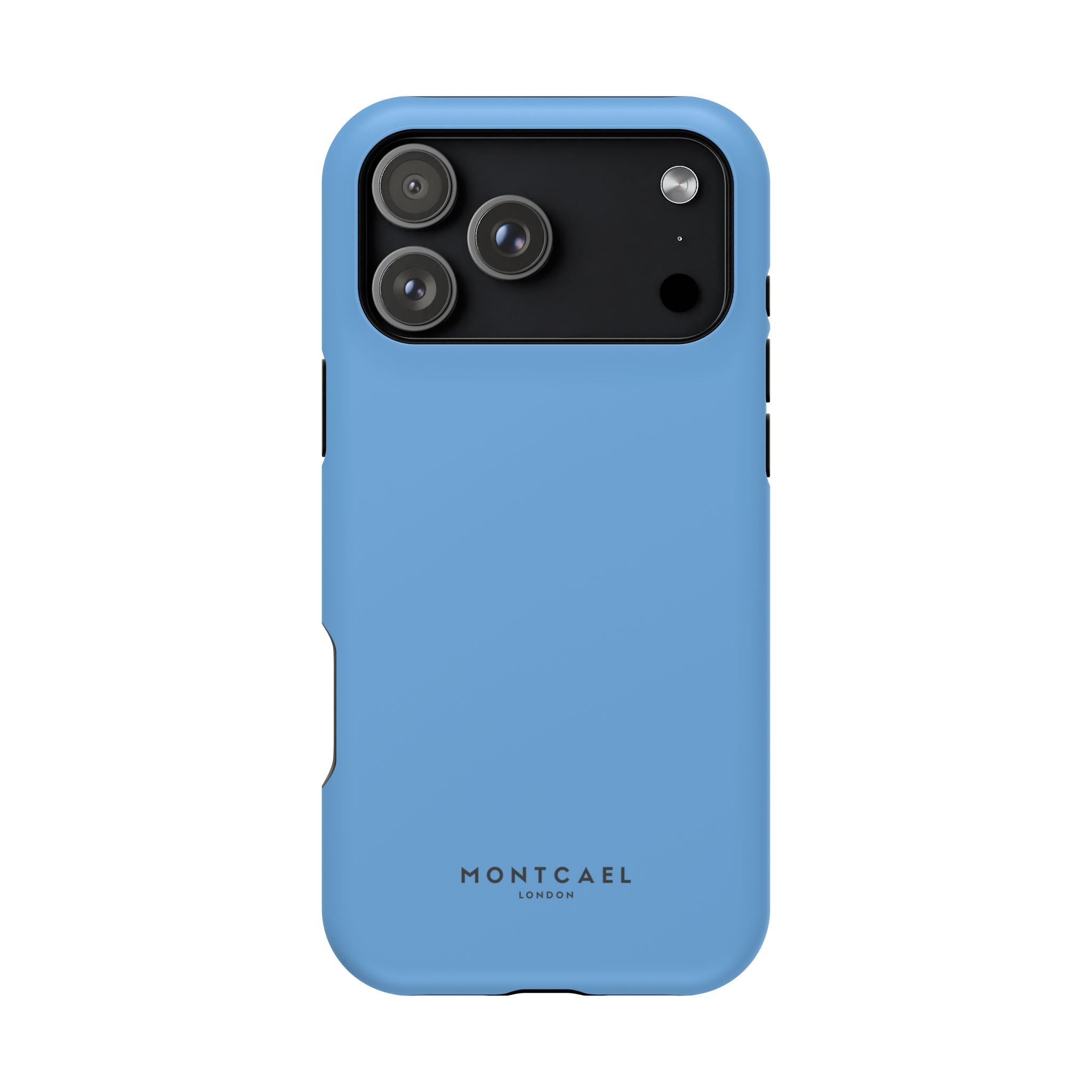 Light Blue — Magnetic Impact-Resistant Phone Case — Slim Shockproof MagSafe-Compatible (Compatible with iPhone and Samsung only)