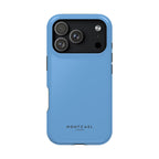 Light Blue — Magnetic Impact-Resistant Phone Case — Slim Shockproof MagSafe-Compatible (Compatible with iPhone and Samsung only)