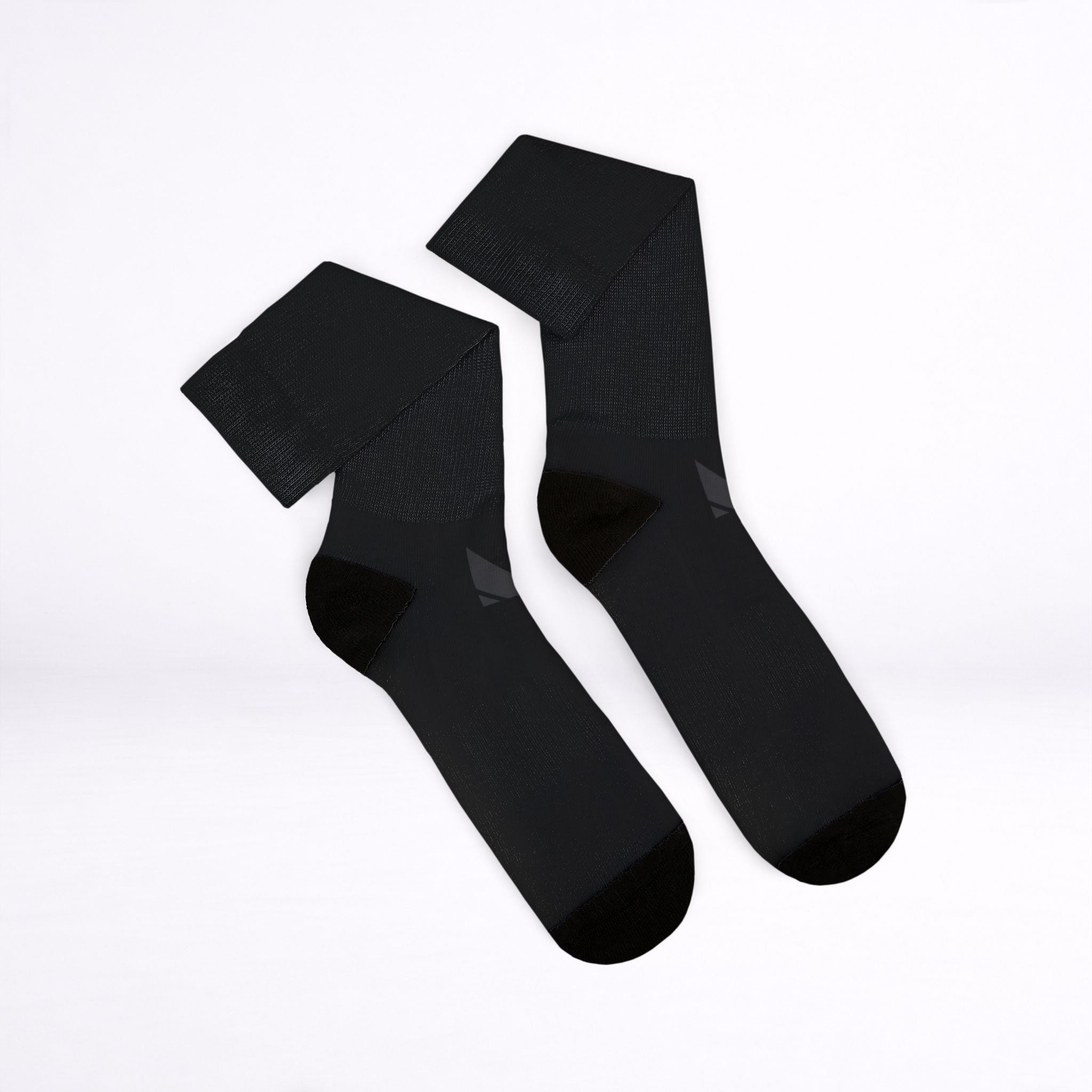 Classic 100% Cotton Black Socks