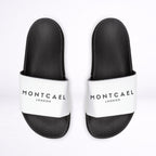 Strap Slide Sandals — White