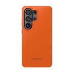 Orange — Magnetic Impact-Resistant Phone Case — Slim Shockproof MagSafe-Compatible (Compatible with iPhone and Samsung only)