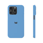 Light Blue — Slim Matte Protective Phone Case (Compatible with iPhone only)