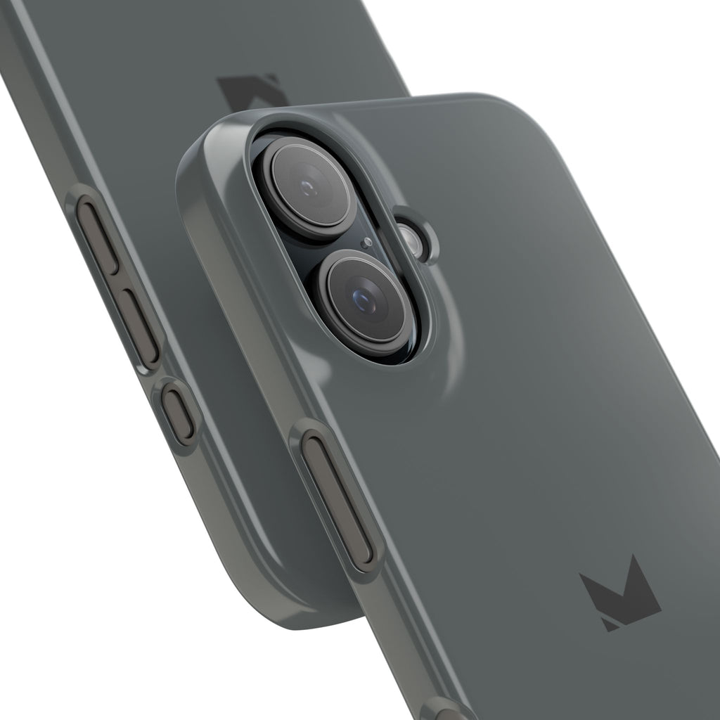 Dark Grey — Slim Matte Protective Phone Case (Compatible with iPhone only)