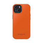 Orange — Magnetic Impact-Resistant Phone Case — Slim Shockproof MagSafe-Compatible (Compatible with iPhone and Samsung only)