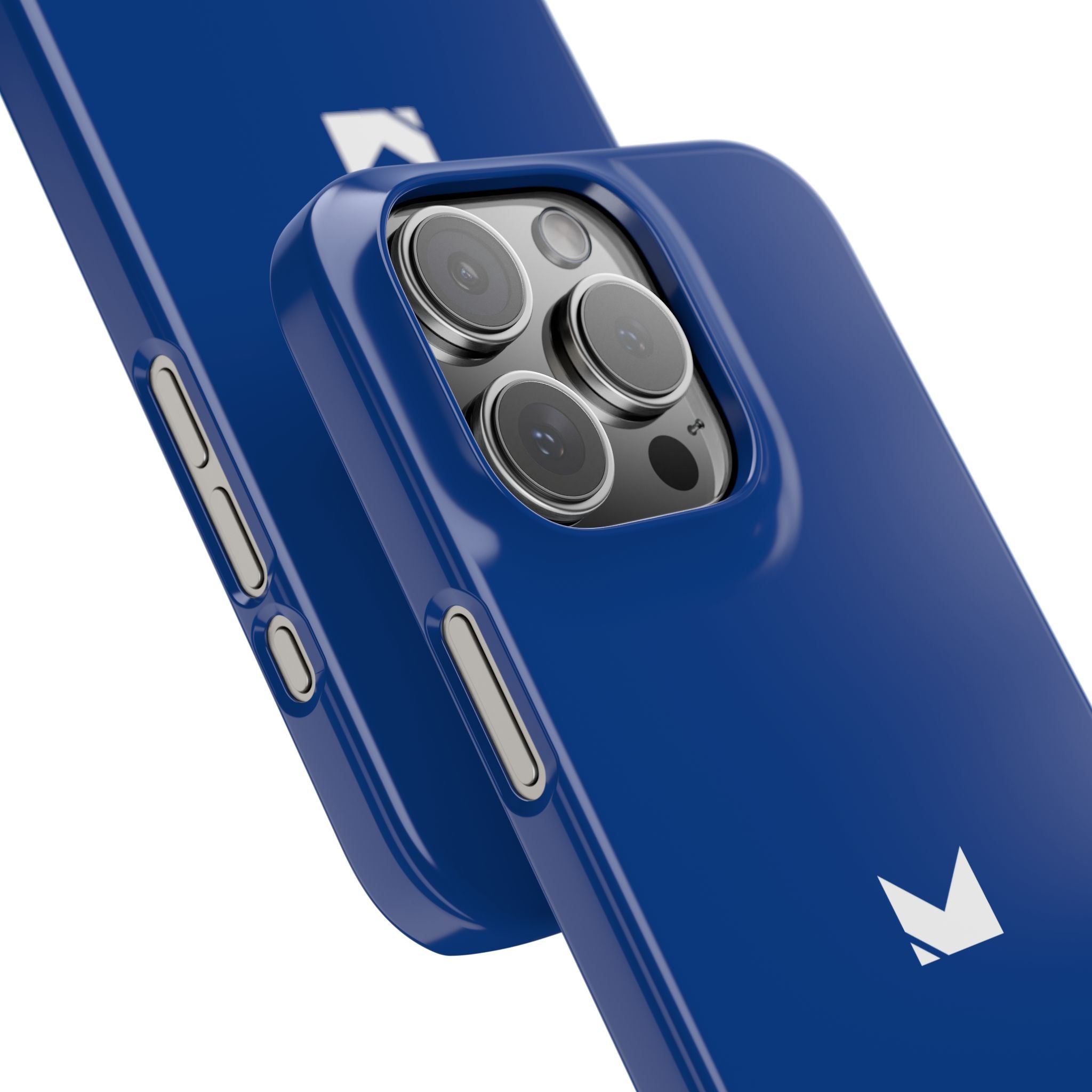 Dark Blue — Slim Matte Protective Phone Case (Compatible with iPhone only)