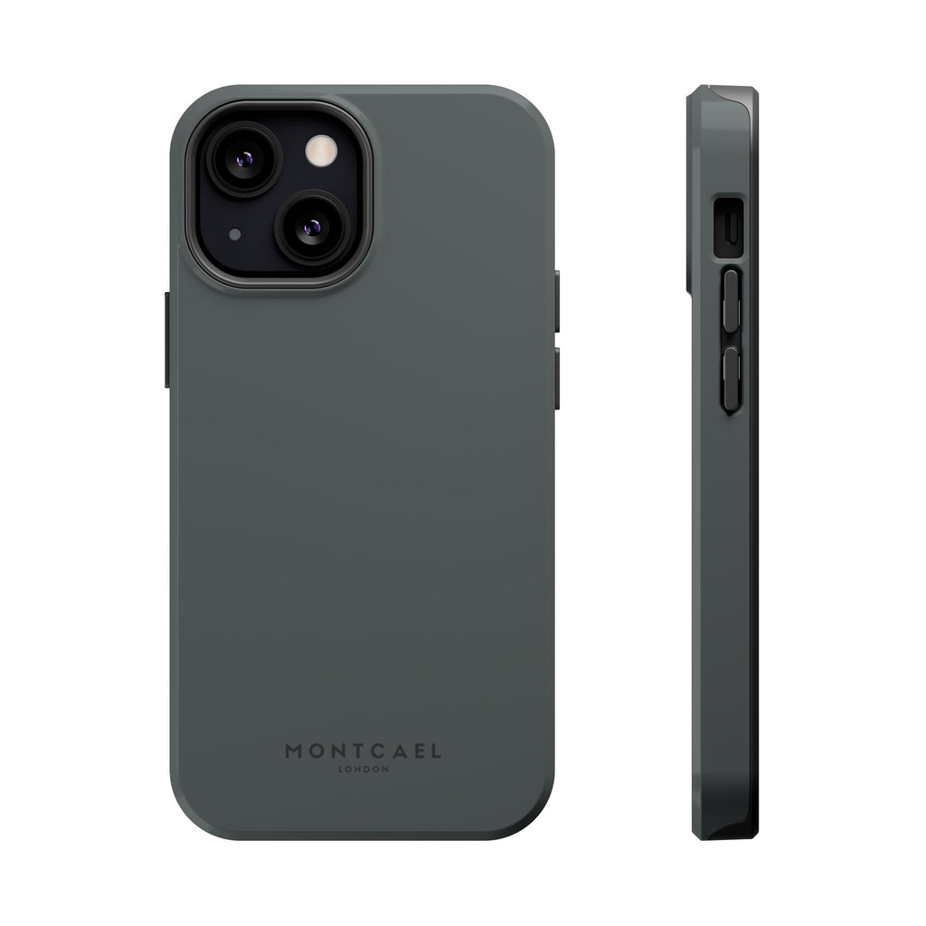 Dark Grey — Magnetic Impact-Resistant Phone Case — Slim Shockproof MagSafe-Compatible (Compatible with iPhone and Samsung only)