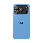 Light Blue — Slim Matte Protective Phone Case (Compatible with iPhone only)