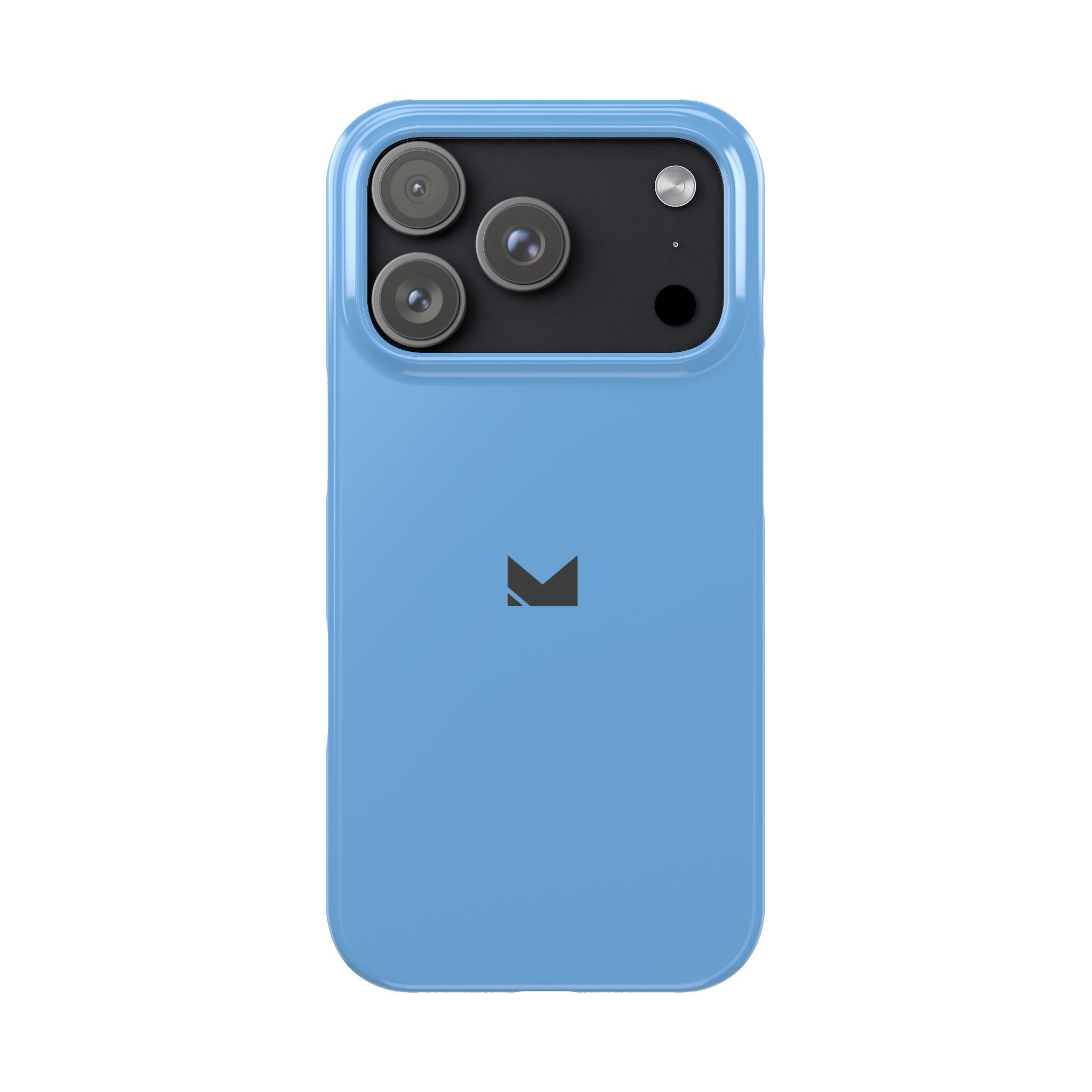 Light Blue — Slim Matte Protective Phone Case (Compatible with iPhone only)