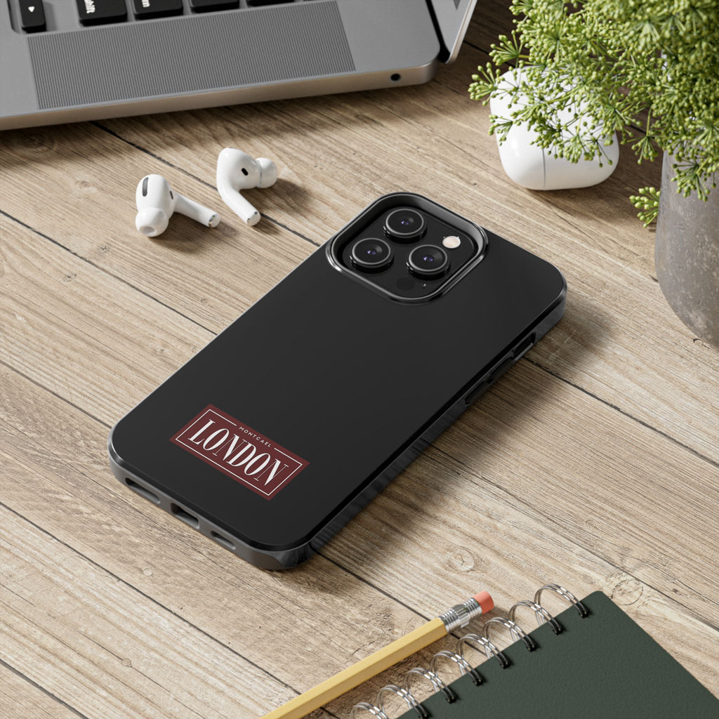 London City Tough Phone Case — Black (Compatible with iPhone and Samsung only)