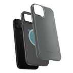 Dark Grey — Magnetic Impact-Resistant Phone Case — Slim Shockproof MagSafe-Compatible (Compatible with iPhone and Samsung only)