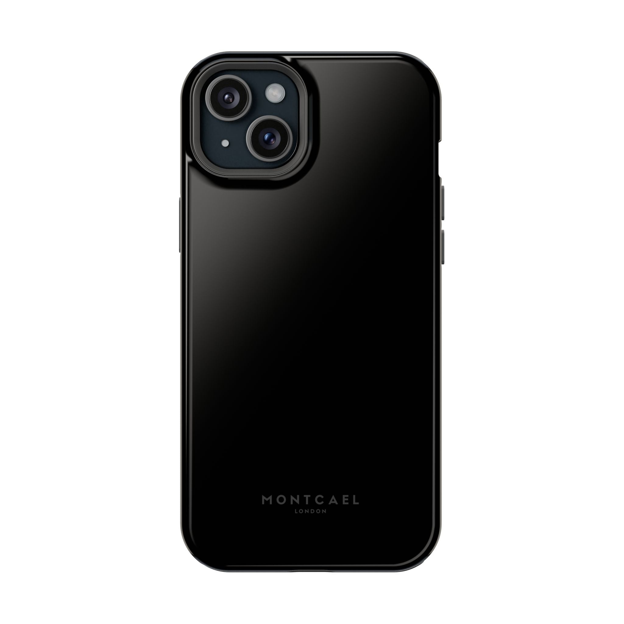 Black — Magnetic Impact-Resistant Phone Case — Slim Shockproof MagSafe-Compatible (Compatible with iPhone and Samsung only)