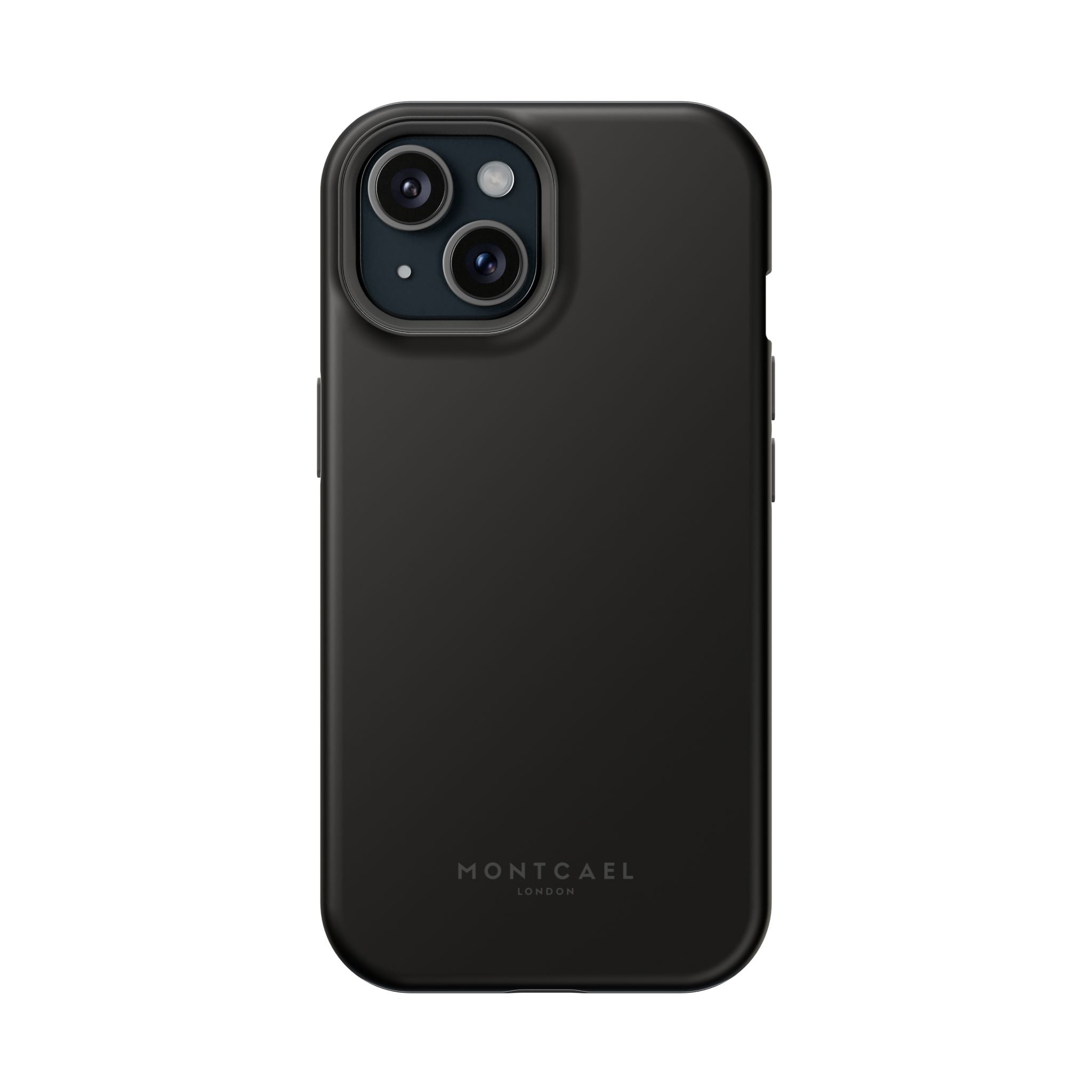 Black — Magnetic Impact-Resistant Phone Case — Slim Shockproof MagSafe-Compatible (Compatible with iPhone and Samsung only)