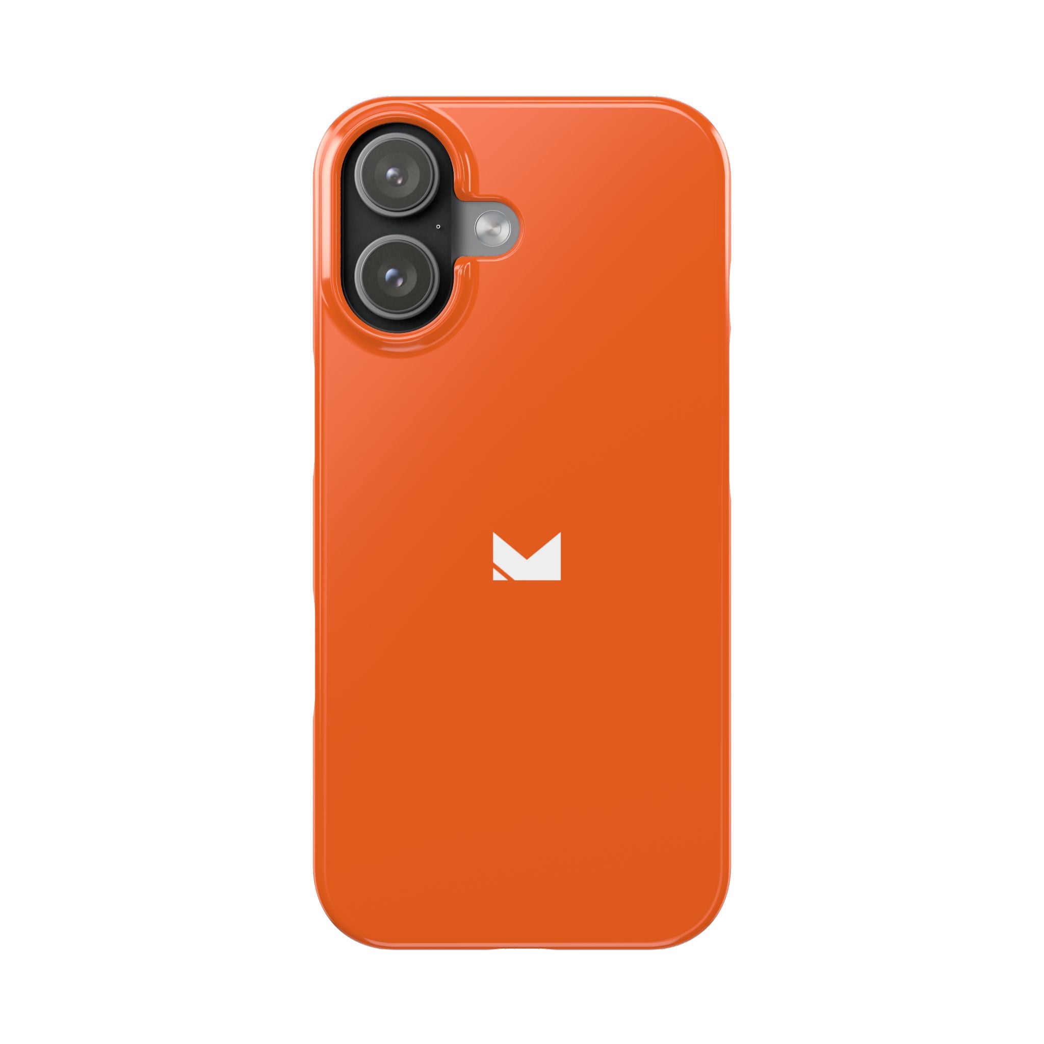 Orange — Slim Matte Protective Phone Case (Compatible with iPhone only)