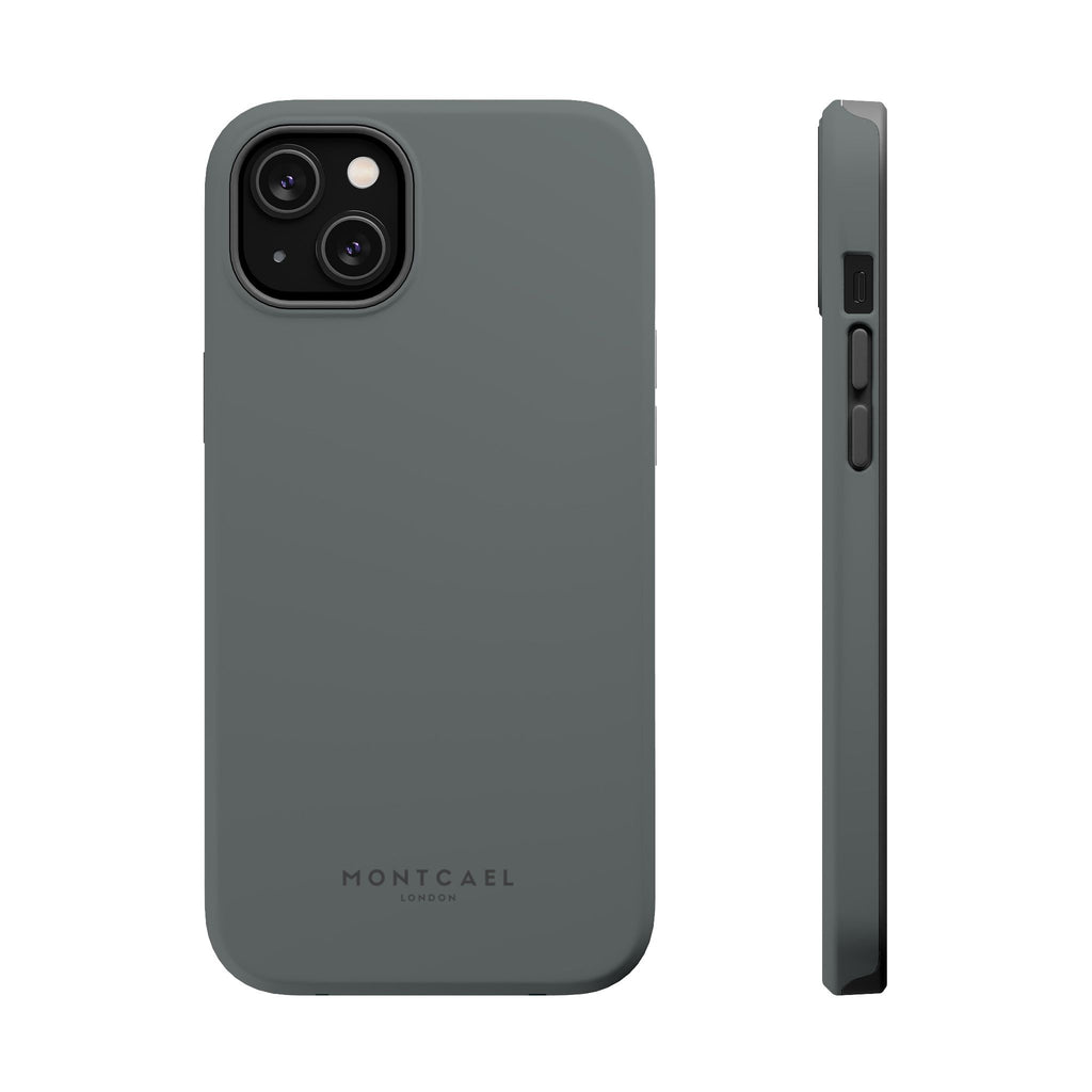Dark Grey — Magnetic Impact-Resistant Phone Case — Slim Shockproof MagSafe-Compatible (Compatible with iPhone and Samsung only)