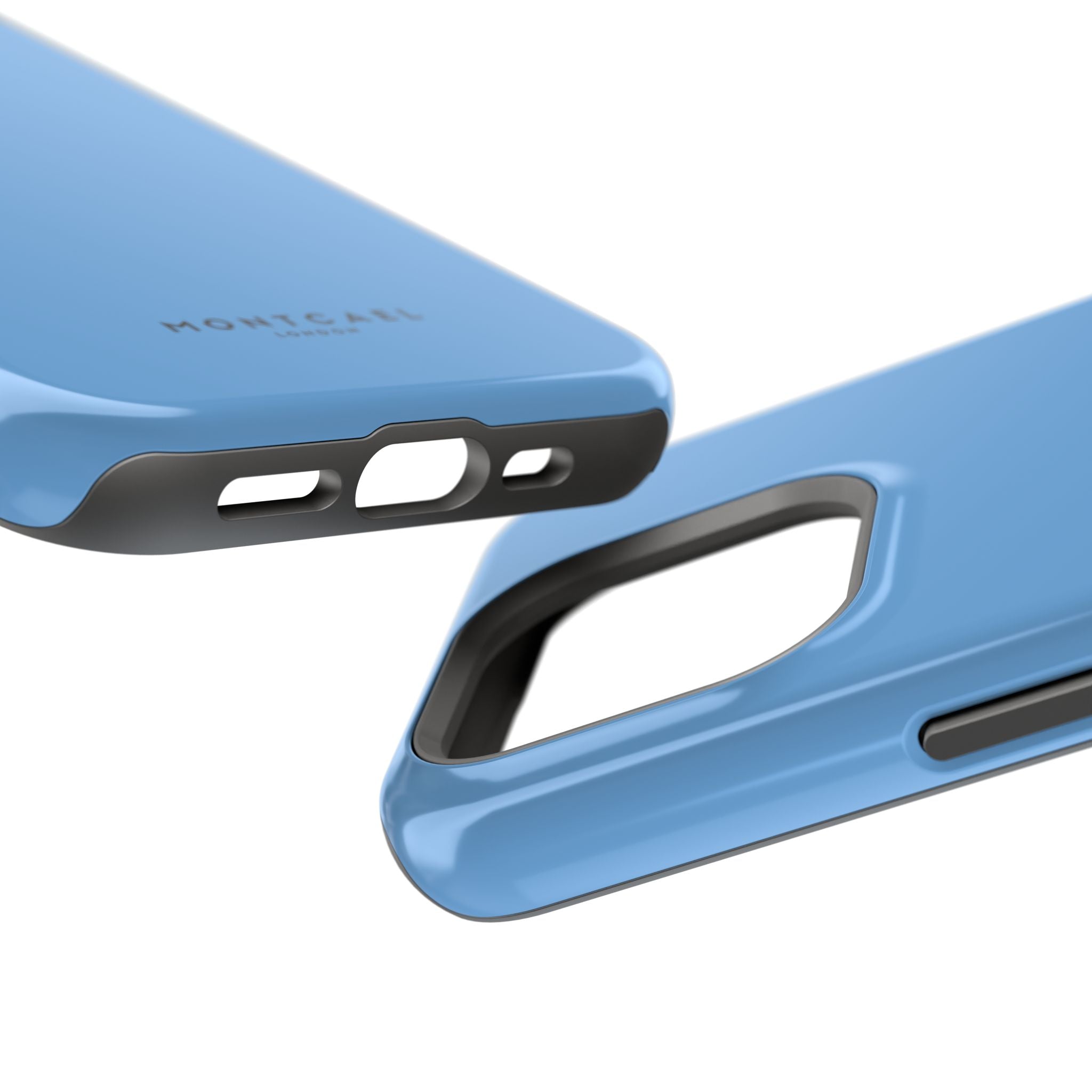 Light Blue — Magnetic Impact-Resistant Phone Case — Slim Shockproof MagSafe-Compatible (Compatible with iPhone and Samsung only)