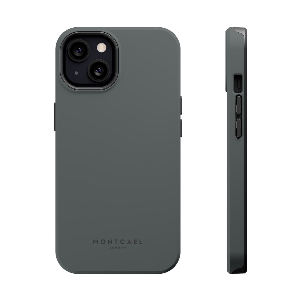Dark Grey — Magnetic Impact-Resistant Phone Case — Slim Shockproof MagSafe-Compatible (Compatible with iPhone and Samsung only)