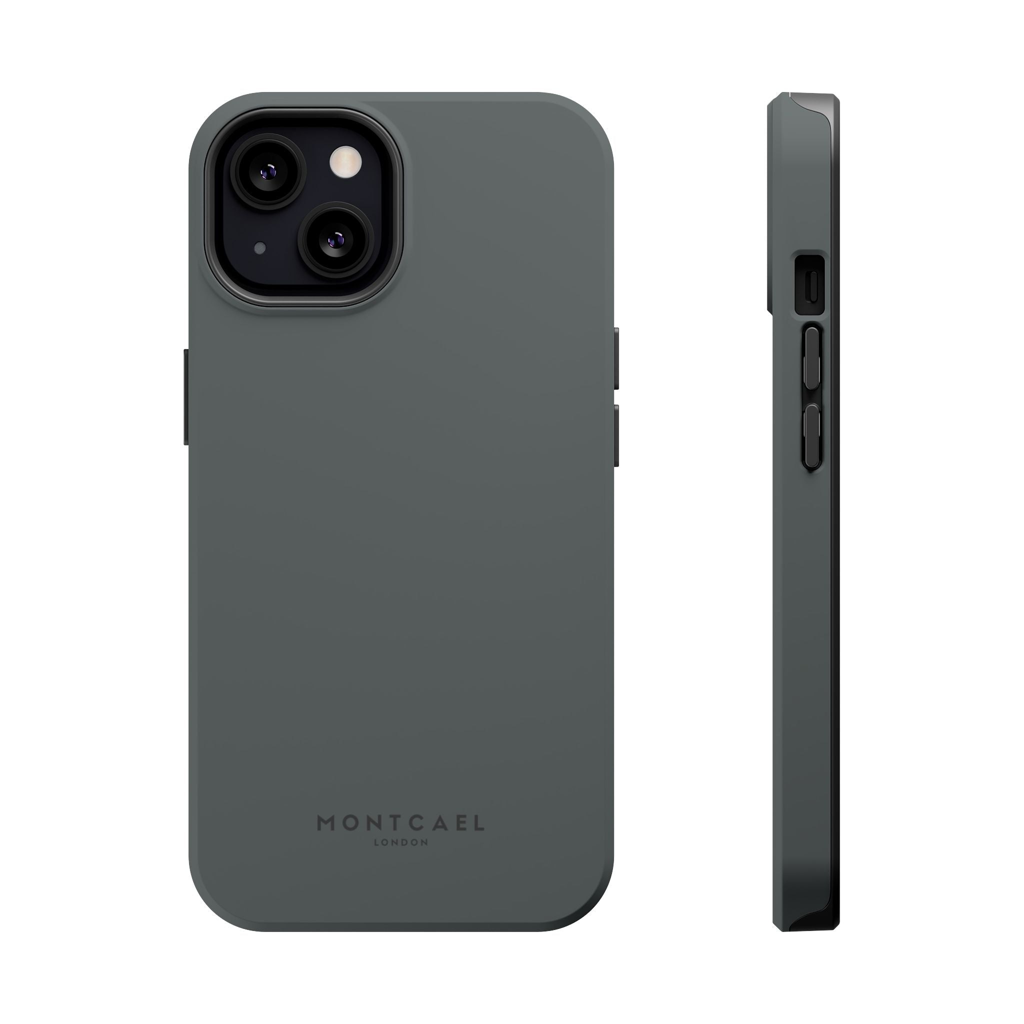 Dark Grey — Magnetic Impact-Resistant Phone Case — Slim Shockproof MagSafe-Compatible (Compatible with iPhone and Samsung only)