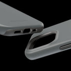 Dark Grey — Magnetic Impact-Resistant Phone Case — Slim Shockproof MagSafe-Compatible (Compatible with iPhone and Samsung only)