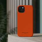 Orange — Magnetic Impact-Resistant Phone Case — Slim Shockproof MagSafe-Compatible (Compatible with iPhone and Samsung only)