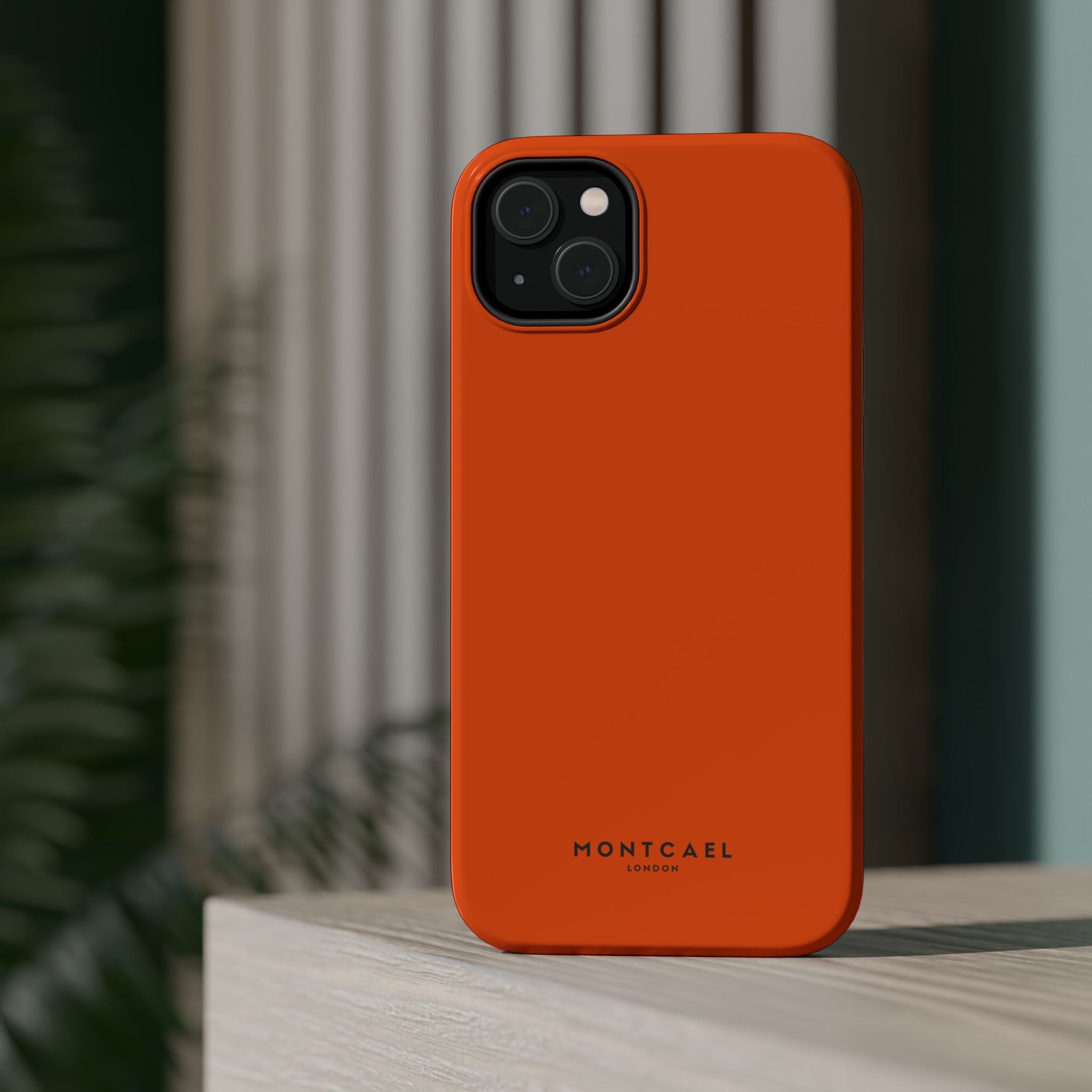 Orange — Magnetic Impact-Resistant Phone Case — Slim Shockproof MagSafe-Compatible (Compatible with iPhone and Samsung only)