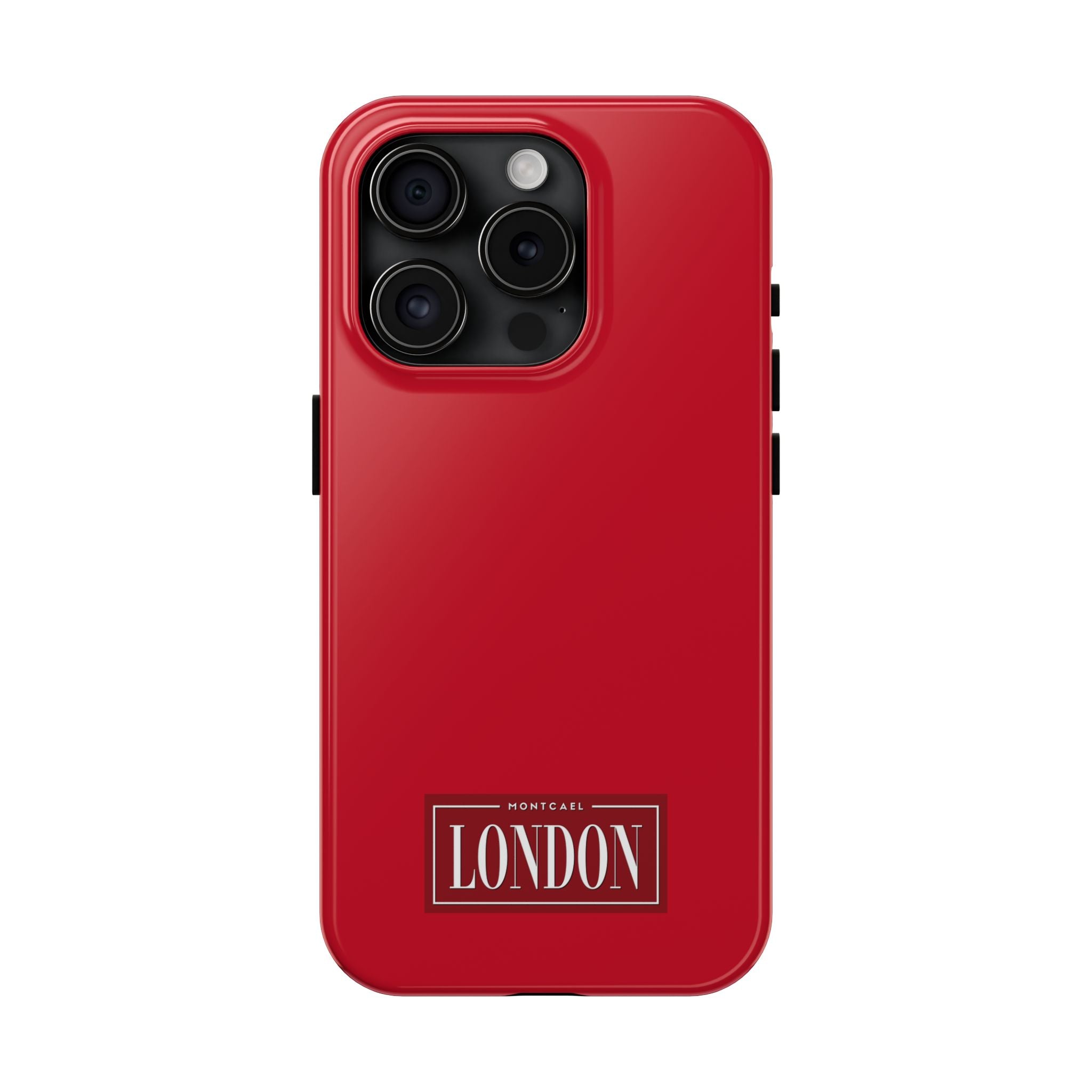 London City Tough Phone Case — Dark Red (Compatible with iPhone and Samsung only)