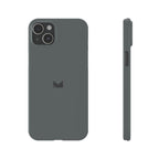 Dark Grey — Slim Matte Protective Phone Case (Compatible with iPhone only)