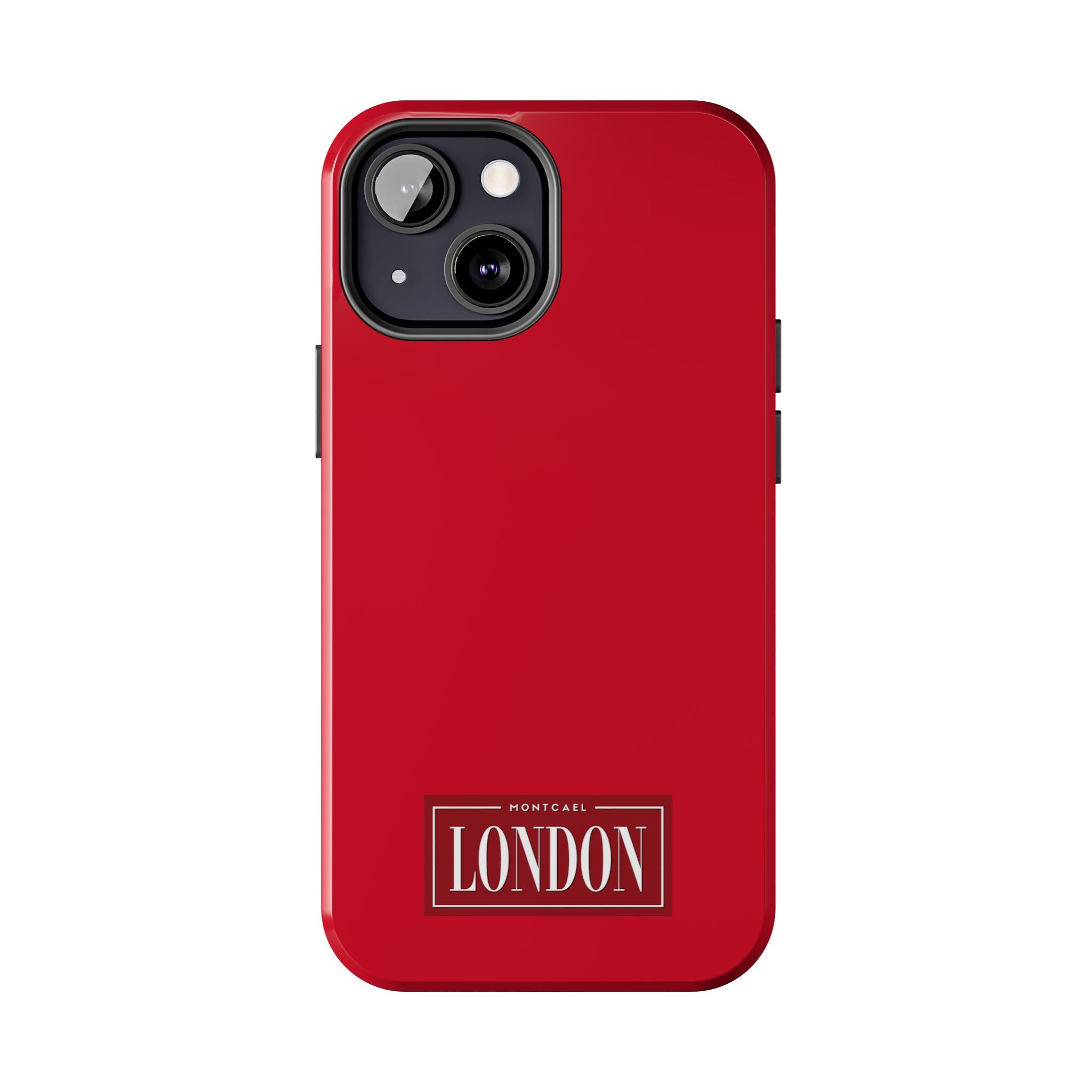 London City Tough Phone Case — Dark Red (Compatible with iPhone and Samsung only)