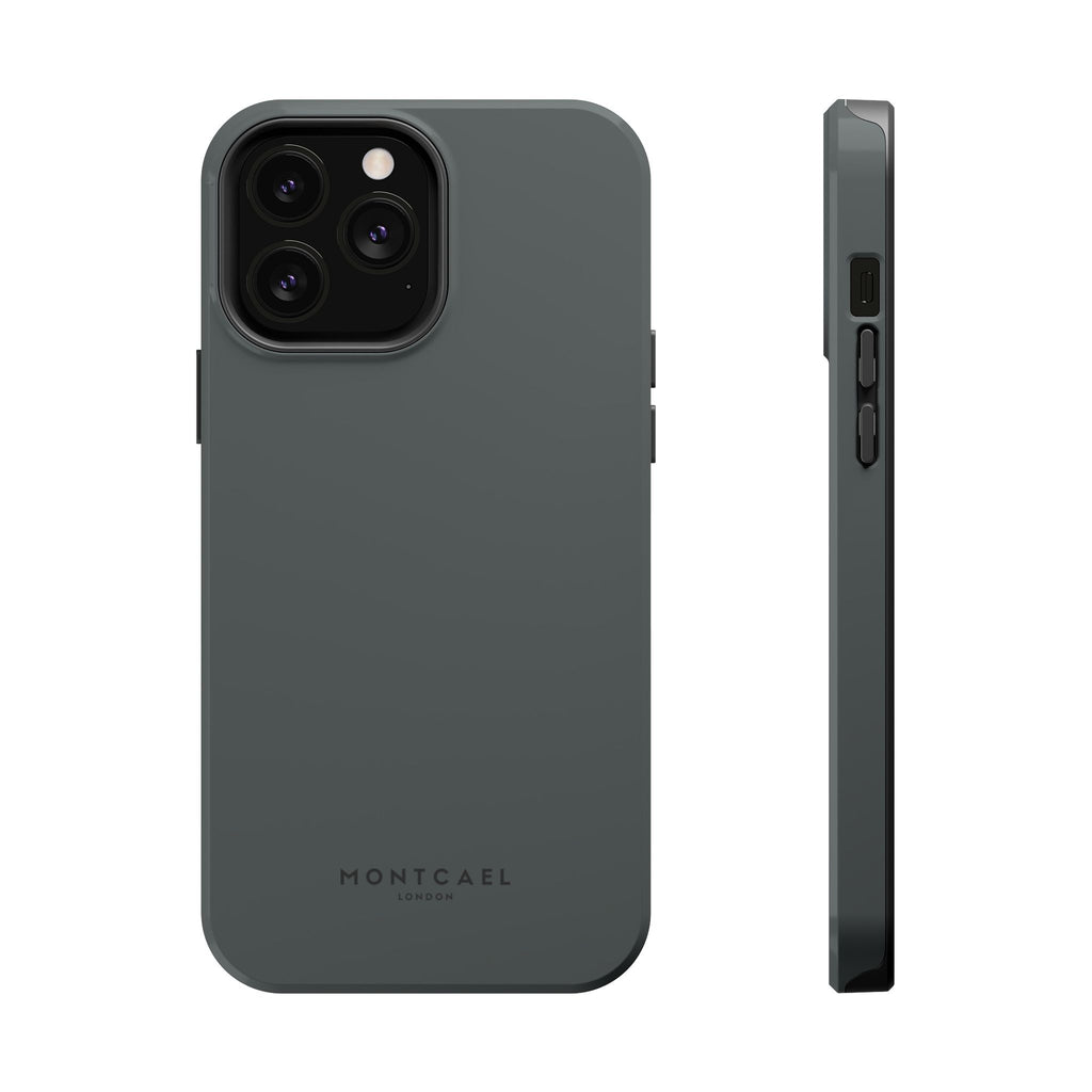 Dark Grey — Magnetic Impact-Resistant Phone Case — Slim Shockproof MagSafe-Compatible (Compatible with iPhone and Samsung only)