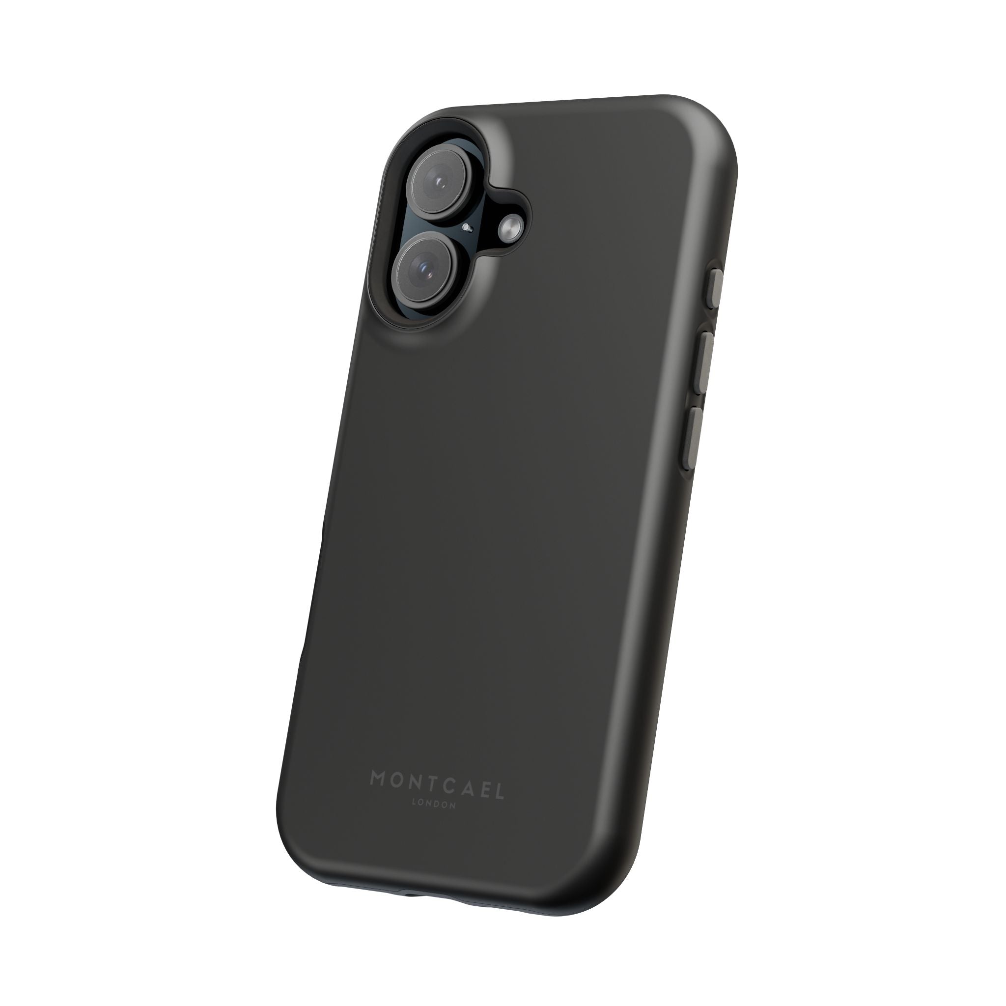 Black — Magnetic Impact-Resistant Phone Case — Slim Shockproof MagSafe-Compatible (Compatible with iPhone and Samsung only)