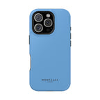 Light Blue — Magnetic Impact-Resistant Phone Case — Slim Shockproof MagSafe-Compatible (Compatible with iPhone and Samsung only)