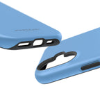 Light Blue — Magnetic Impact-Resistant Phone Case — Slim Shockproof MagSafe-Compatible (Compatible with iPhone and Samsung only)