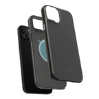 Black — Magnetic Impact-Resistant Phone Case — Slim Shockproof MagSafe-Compatible (Compatible with iPhone and Samsung only)