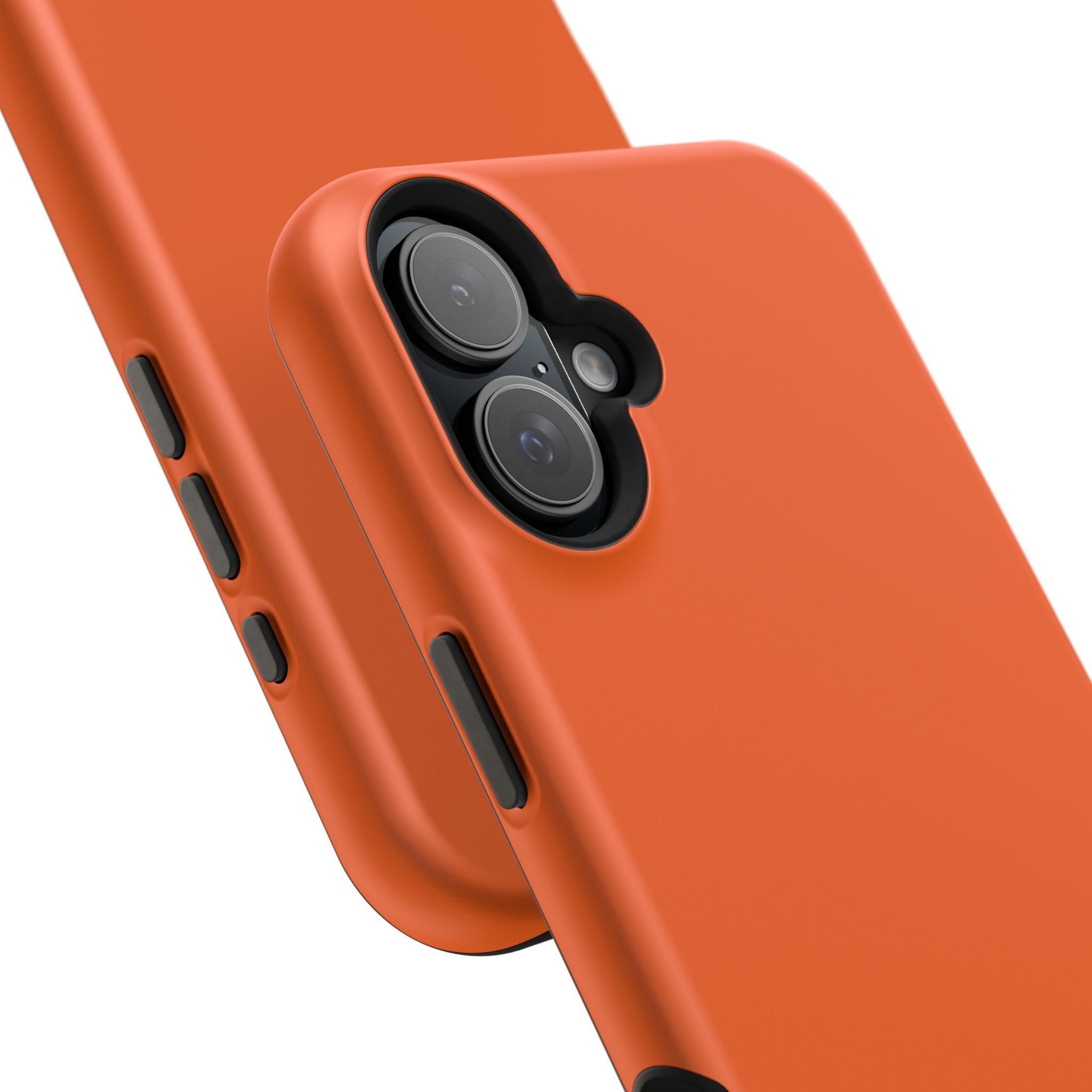 Orange — Magnetic Impact-Resistant Phone Case — Slim Shockproof MagSafe-Compatible (Compatible with iPhone and Samsung only)