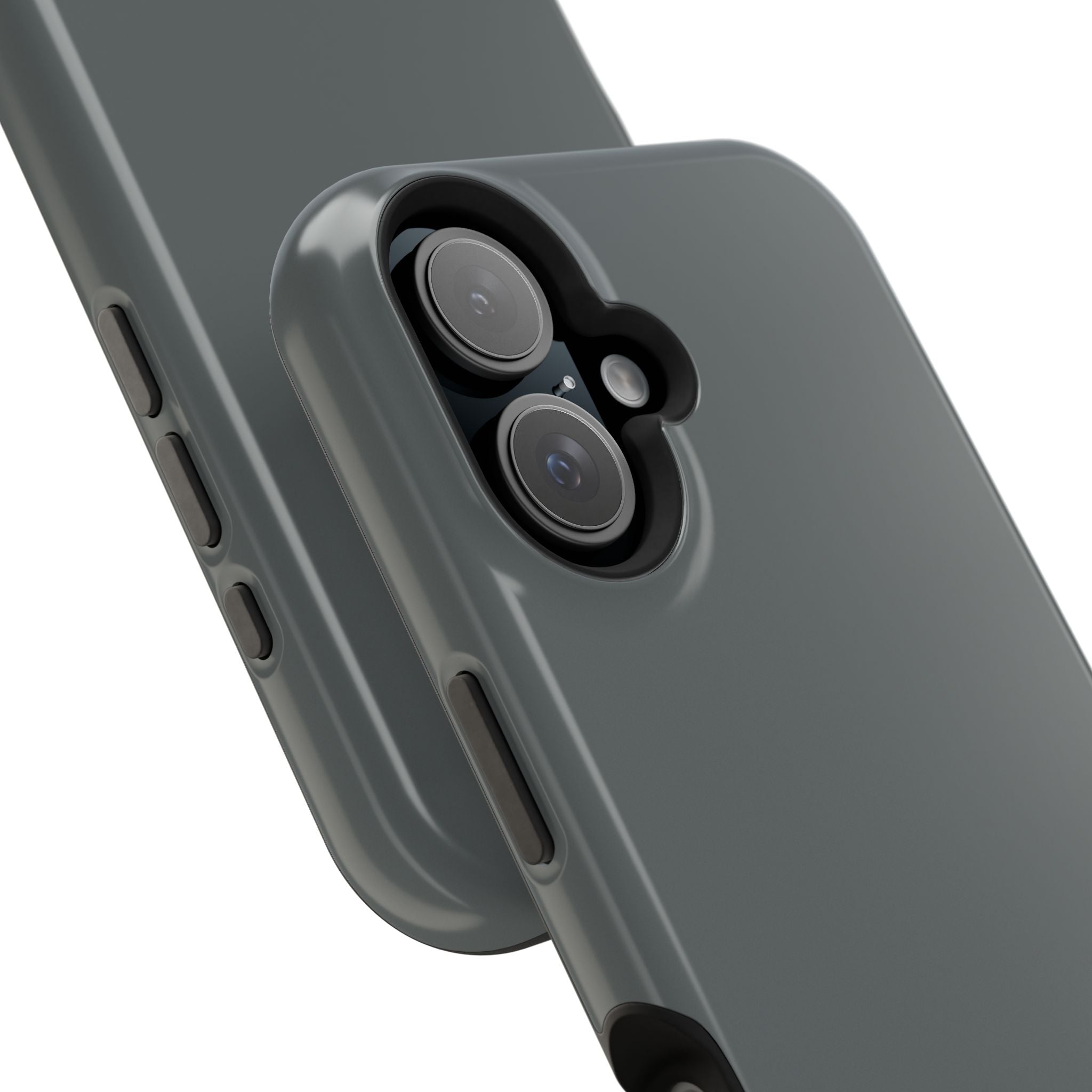 Dark Grey — Magnetic Impact-Resistant Phone Case — Slim Shockproof MagSafe-Compatible (Compatible with iPhone and Samsung only)